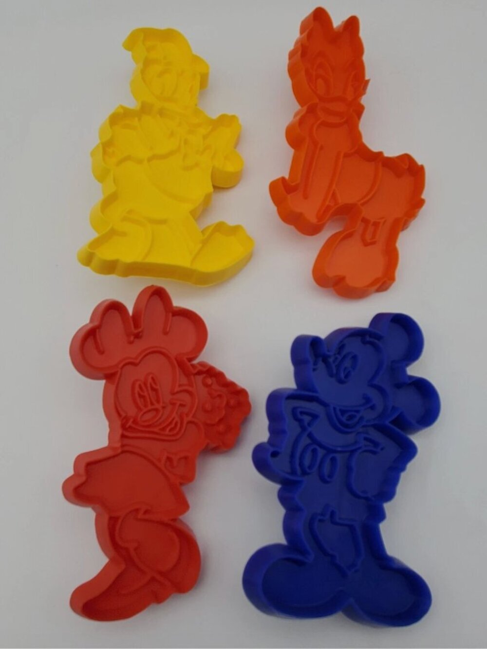 Vintage Tupperware Disney Cookie Cutters NOS